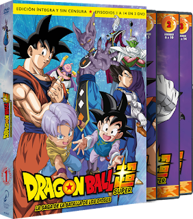 DRAGON BALL SUPER. BOX 1. La saga de la batalla de los Dioses Ep. 1 a 14 