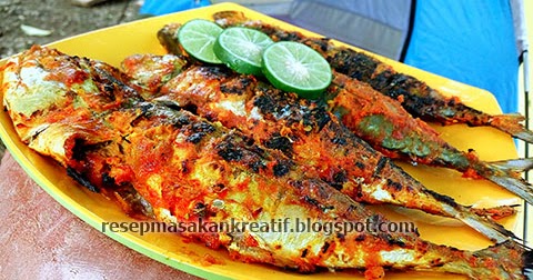 RESEP IKAN BAKAR PADANG BUMBU KUNING - Aneka Resep Masakan 