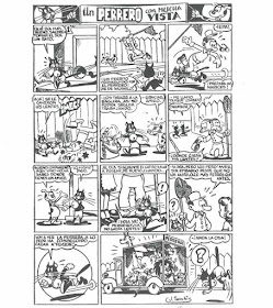 Primera historieta de Pumby, Jaimito nº 260 (2 de Octubre de 1964)