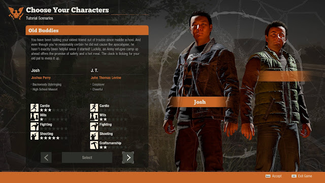 State of Decay 2 - playable characters Josh and J.T.