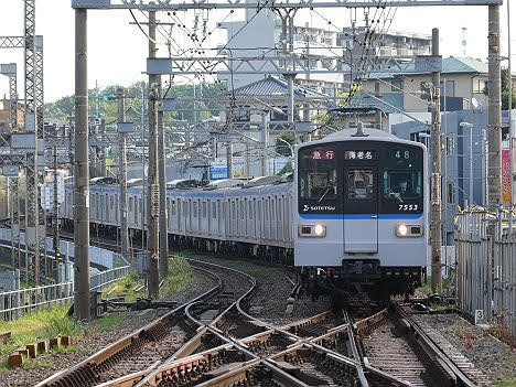 相模鉄道　急行　海老名行き2　新7000系