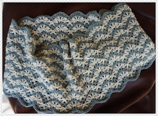 free crochet infinity chevron cowl pattern