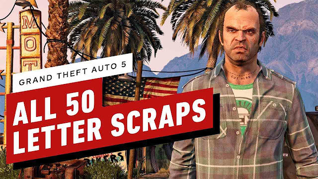 Lokasi Letter Scraps GTA 5