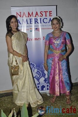 Vidya Balan, Hema & Esha Deol grace Namastey America Launch