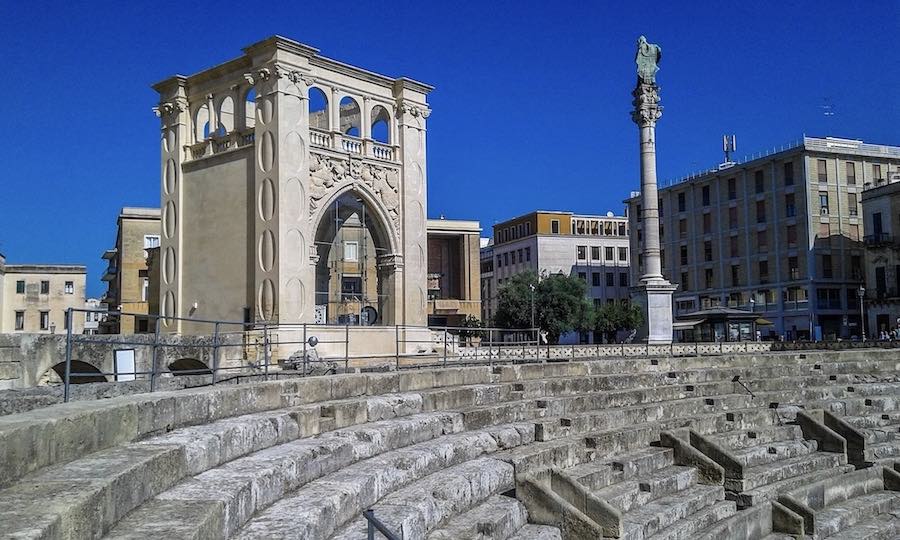 roman theater in Lecce