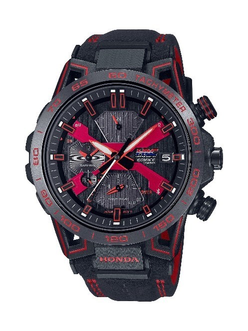 Casio to Release EDIFICE Featuring the Same Authentic Paint Used in the Red Honda Badge