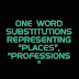 PART 2 of the compilation of ONE WORD SUBSTITUTIONS, ONE WORD SUBSTITUTIONS representing  'PLACES' and 'PROFESSIONS'  for SSC, BANK, RAILWAY EXAMS 