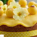 Lemon Sponge Cake and Tangerine Cream