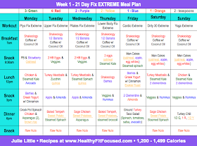 21 Day Fix Extreme Meal Plan, 21 Day Fix Extreme Support and Accountability Group, www.HealthyFitFocused.com 