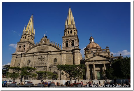 Different view of Guadalajara Cathedral