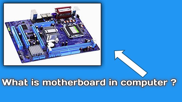 What is motherboard in computer in hindi ?