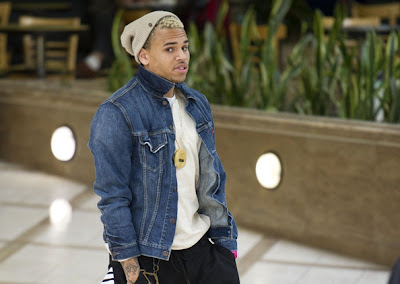 Chris Brown LAX Airport