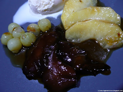 Chaud froid de langue de bœuf caramélisée