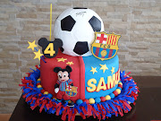 y también el Barça!! a su mamá le gusto la tarta que