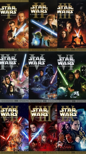 Portadas de películas de Star Wars