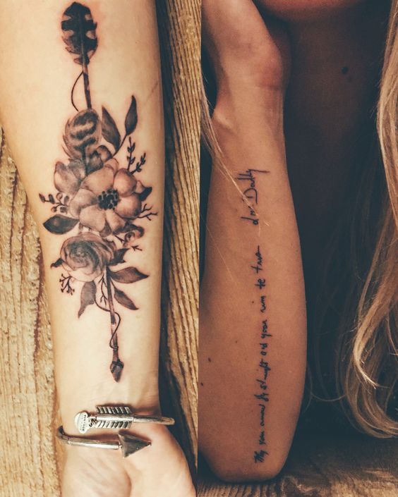22 Awesome Arrow Tattoos For Women and Men - AWESOME TAT