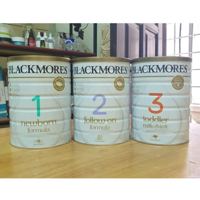 Sữa Blackmores số 1,2,3 mẫu mới 2022 - 900 Gram