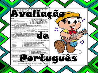 Avaliação de português festa junina