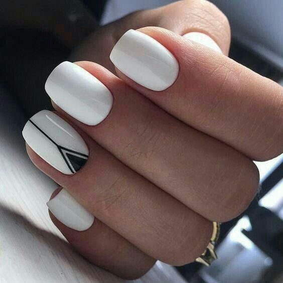 35+ Black And White Nails Art Design Ideas - Easy And Simple Nails Art Ideas You Have To Try