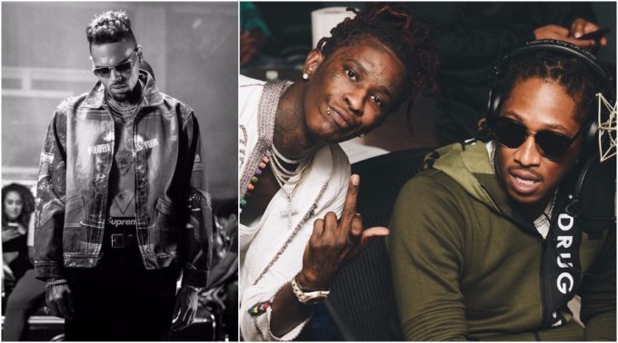 Chris Brown Ft. Future & Young Thug
- High
End