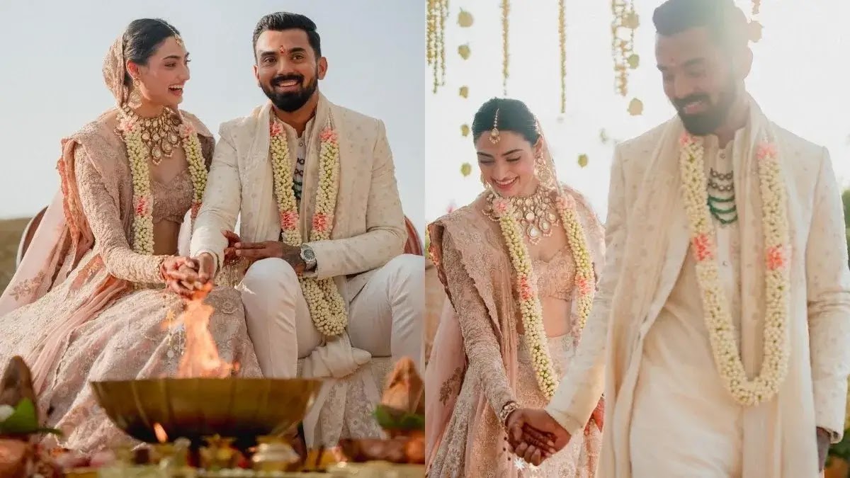 KL Rahul and Athiya Shetty wedding pictures