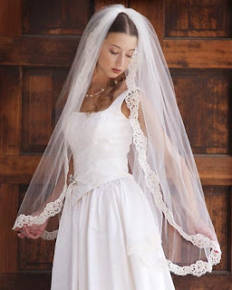 make wedding veil lace