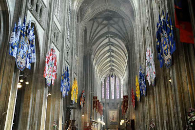 Catedral de Orleans enfeitada pelo 600º aniversário da nascença