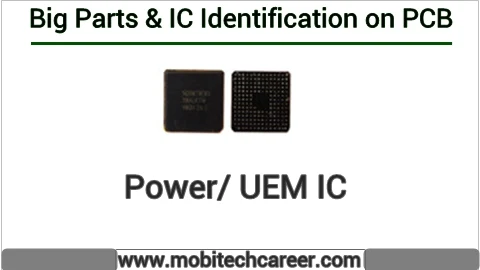 Power IC identification on mobile cell phone smartphone pcb circuit board motherboad | Power IC ki mobile phone pcb par pahchan kaise kare | Power IC की मोबाइल रिपेयरिंग में पीसीबी पर पहचान करना सीखें कार्य व खराबियाँ | मोबाइल रिपेयर करना हिन्दी में सीखें | PCB पर All IC पहचान