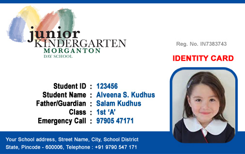 ID Cards: Student ID Card Free Template