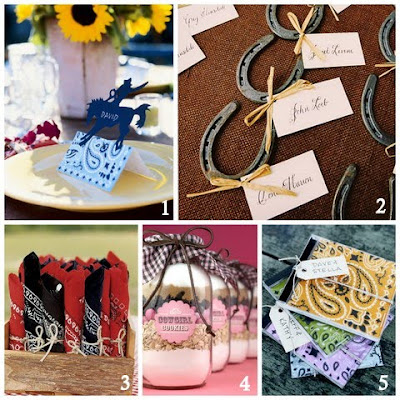 Western Wedding Centerpiece Ideas on Hoedown From Country Living  2 Wedding From Brides Com  3