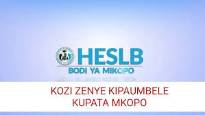 Kozi za Kipaumbele Bodi ya Mikopo HESLB 2022/2023