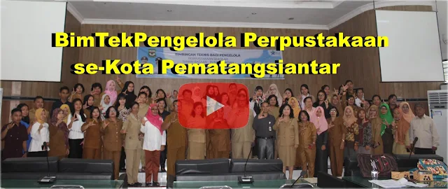 100 Pustakawan Siantar Dibimbing Pustawan Nasional dan Propinsi Sumut