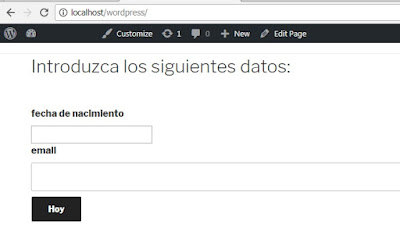 formularios en WordPress