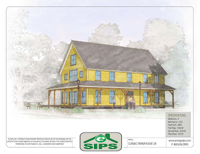 Farm House Plans on Kits By Energy Smart Panels  Esips   Panelized Farmhouse Floor Plan