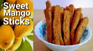 Sweet mango sticks