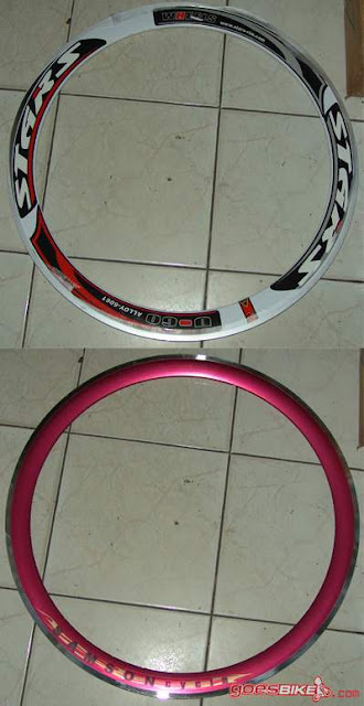 Rim atau Velg sepeda Fixie