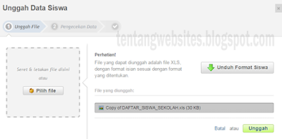  Pada dikala operator padamu negeri malakukan upload Cara upload data siswa di akun padamu negeri