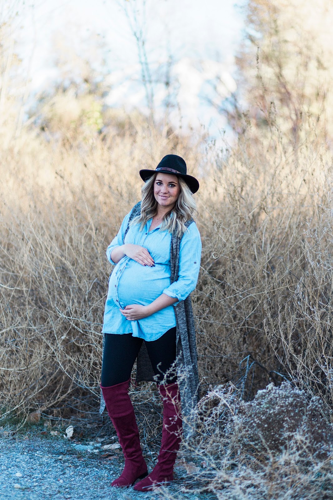 Pink Blush Maternity, Utah Fashion Blogger, Winter Outfit