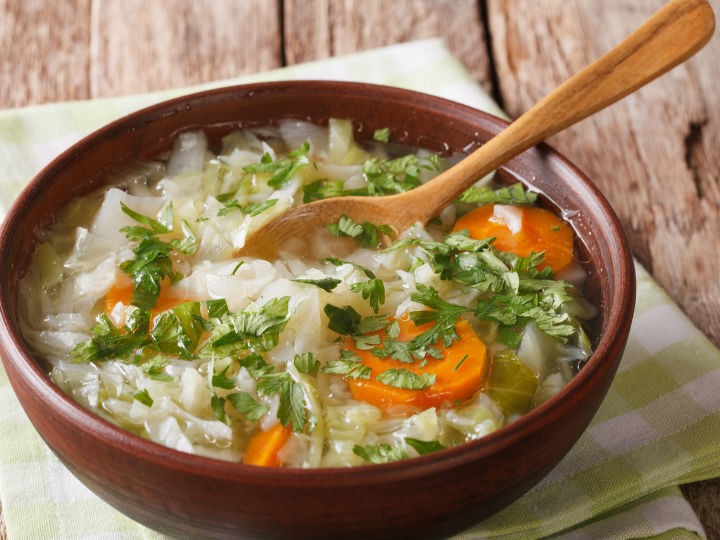 Receta de Sopa con Col