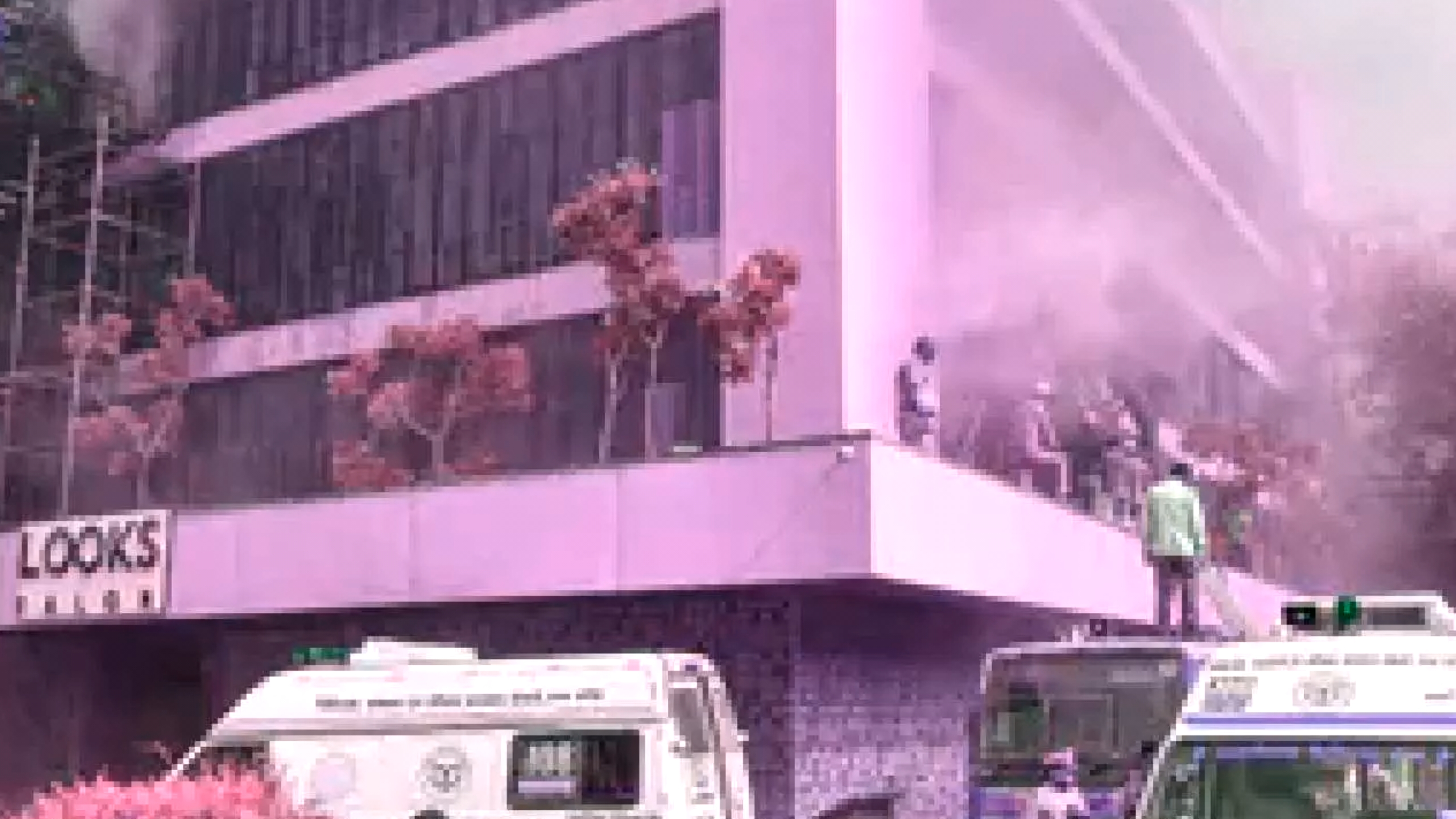 Fire breaks out at Jubilee Hills building in Hyderabad | Telangana : Fire Accident In Jubilee hills