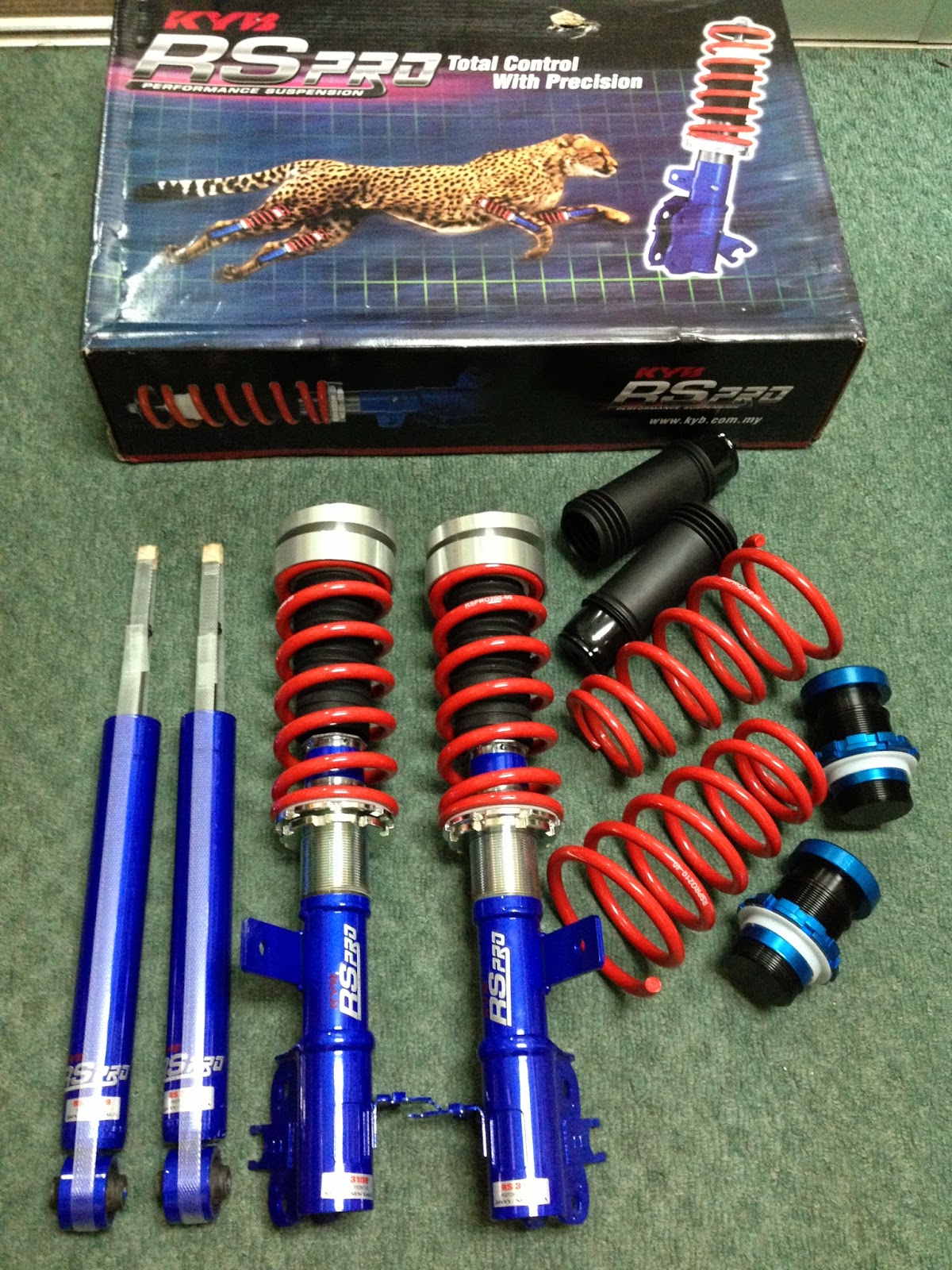 Online Suspension (Absorbers & Springs): KYB RS PRO-Shock 