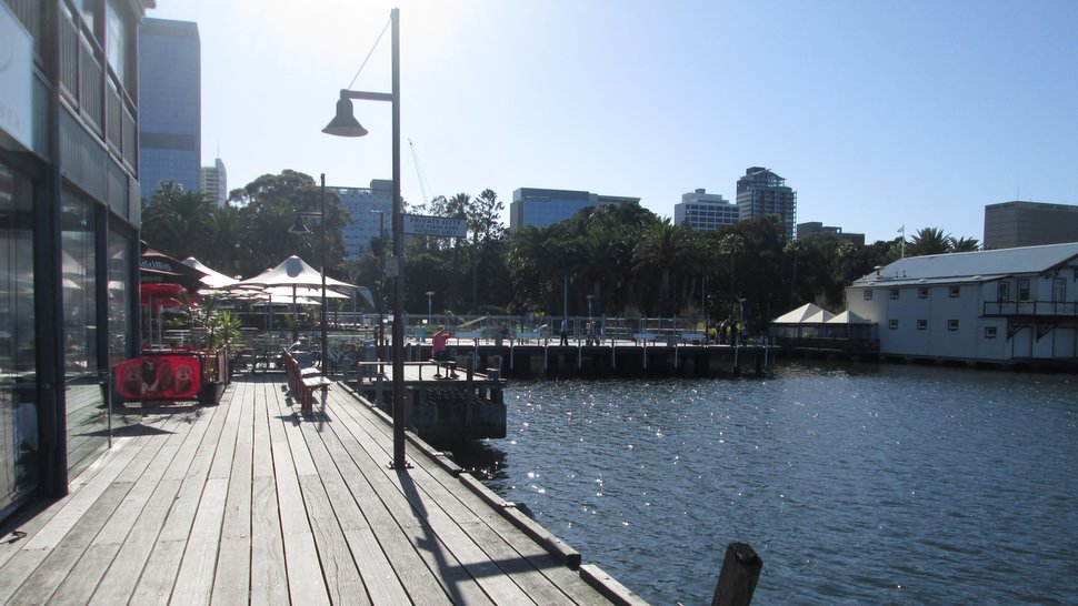 Quai des ferries à Barrack Square Perth - WA