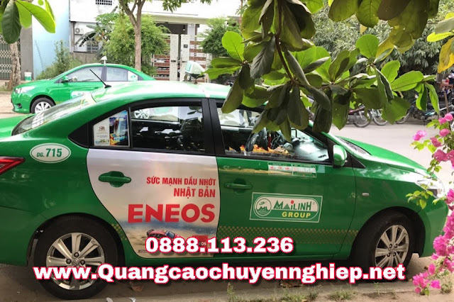 Dán quảng cáo trên Taxi tại Hà nội