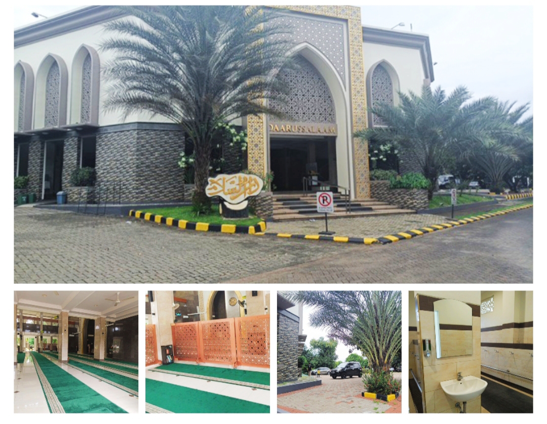 Fasilitas dan kegiatan di masjid Darussalam Cimanggis Depok