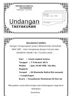   undangan walimatussafar, contoh undangan walimatussafar haji doc, contoh undangan walimatussafar haji word, kumpulan undangan walimatussafar, contoh undangan syukuran naik haji, contoh undangan walimatussafar haji bahasa sunda, contoh format undangan walimatussafar, undangan walimatussafar cdr, contoh undangan walimatussafar umroh