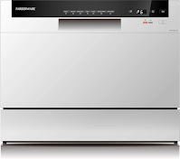 Farberware FCD06ABBWHA Compact Countertop Dishwasher, image