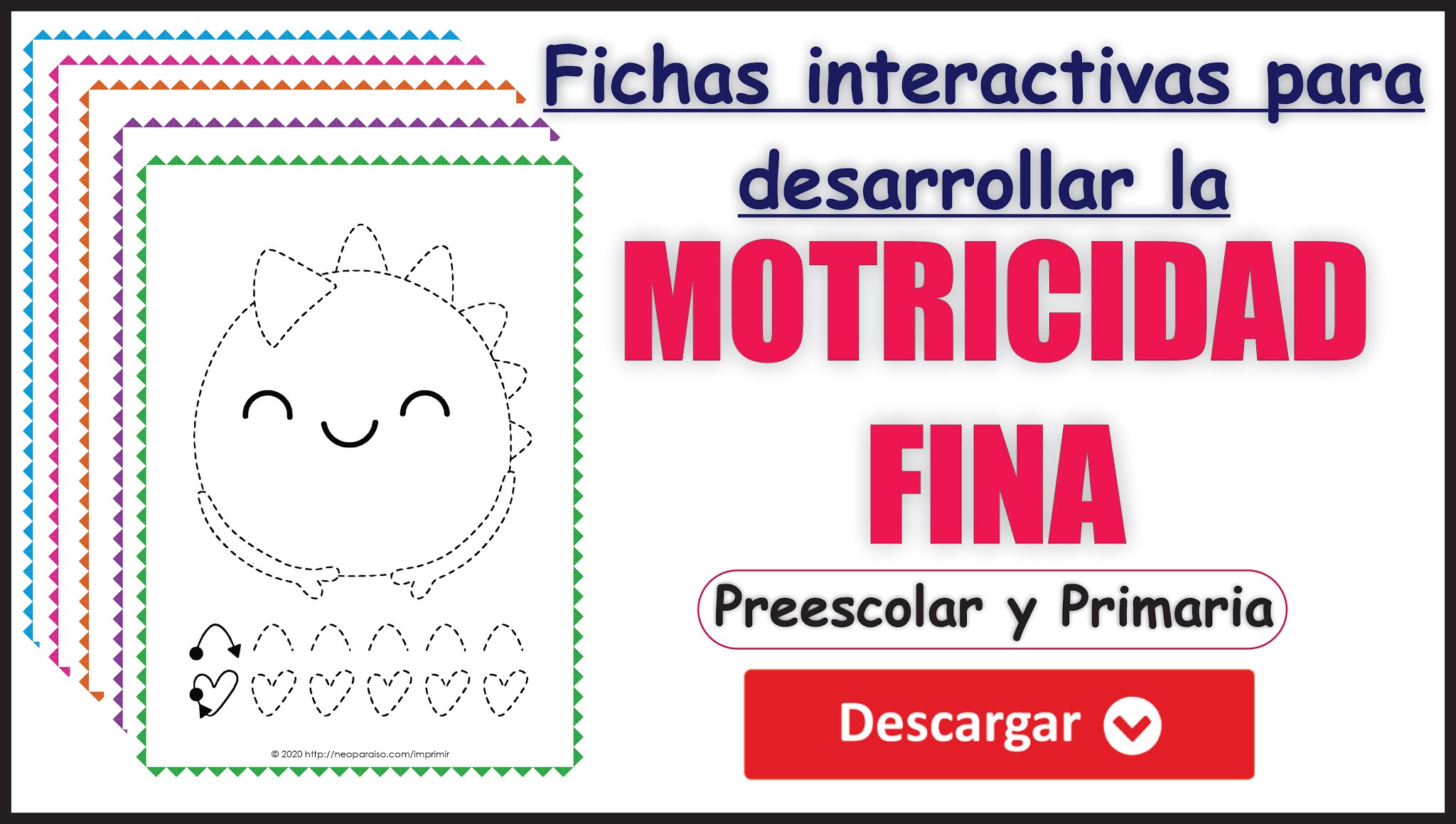 Fichas Interactivas Para Mejorar La Motricidad Fina En Ninos De Preescolar Y Primaria Material Para Maestros