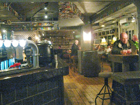 The Brew House interior - bar and dining area