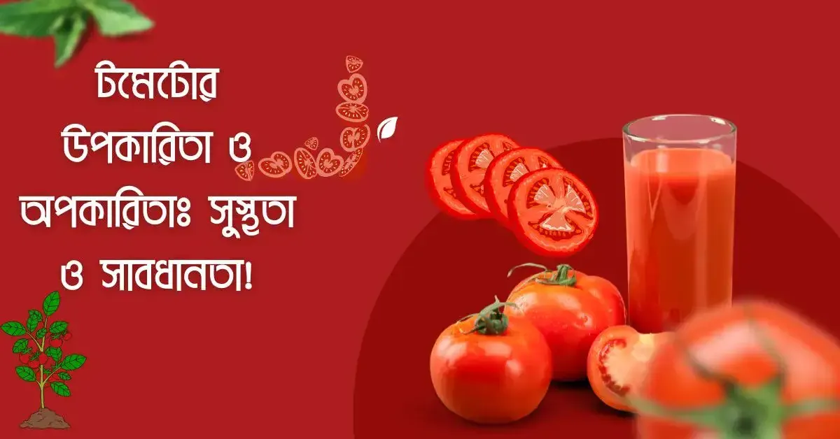 টমেটোর উপকারিতা ও অপকারিতা