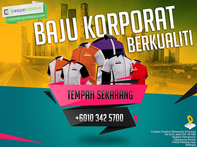 Baju Korporat Murah, Kualiti Setaraf Jenama Luar